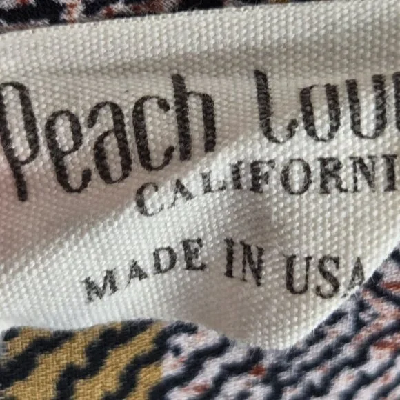 Peach Love Women’s Long Sleeve Romper Multicolor Size M Boho Floral One Piece - Picture 8 of 10